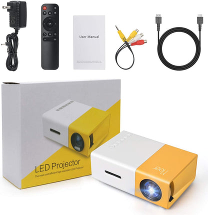 Mini Projector for Home Cinema | Full HD | Kids & Family Entertainment