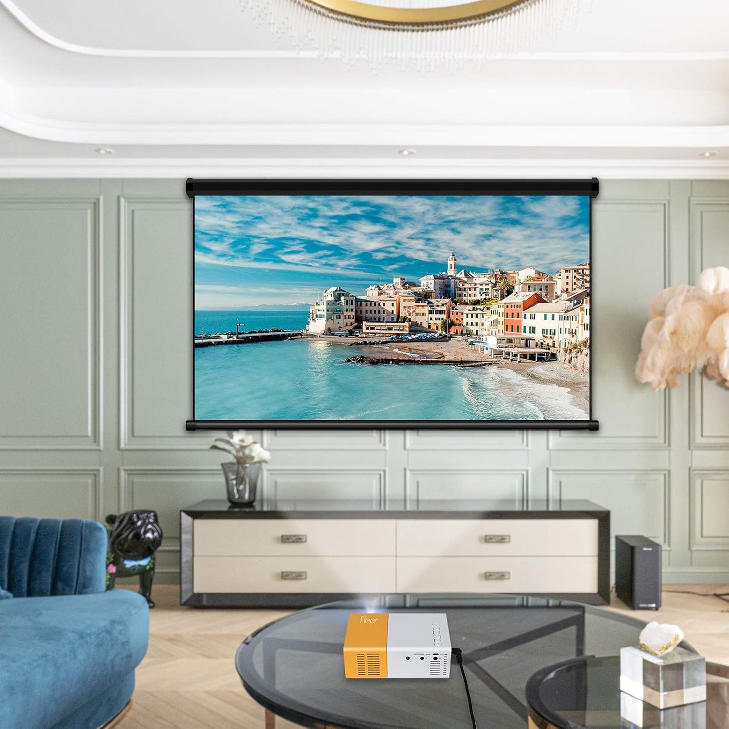 Mini Projector for Home Cinema | Full HD | Kids & Family Entertainment