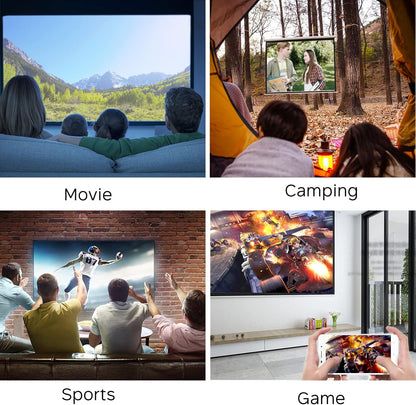 Mini Projector for Home Cinema | Full HD | Kids & Family Entertainment