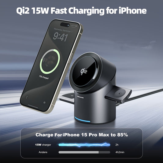 3-in-1 MagSafe Wireless Charging Station