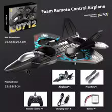 Airplane Drone EPP Foam F22 Fighter Jet