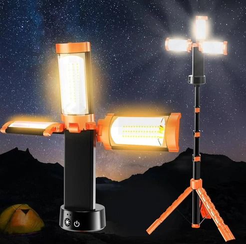 Powerful Folding Emergency Light – Bright, Portable & Always Ready